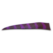 Feder violett (Barred)