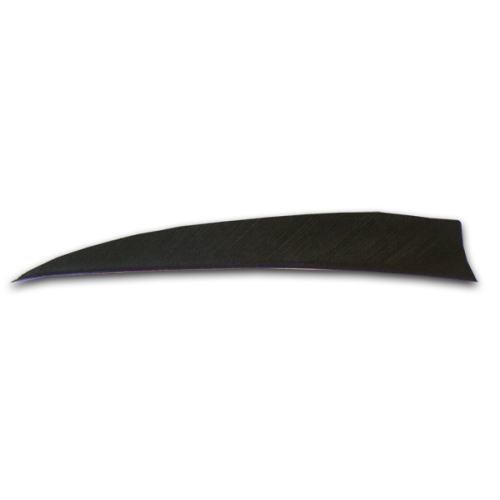 Feder schwarz (einfarbig)