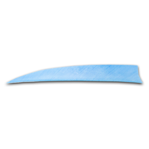 Feder hellblau (einfarbig)