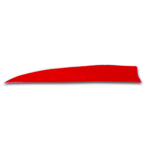 Feder rot (einfarbig)